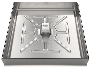 Tampas Galvanizadas Ligeiras Rebaixadas